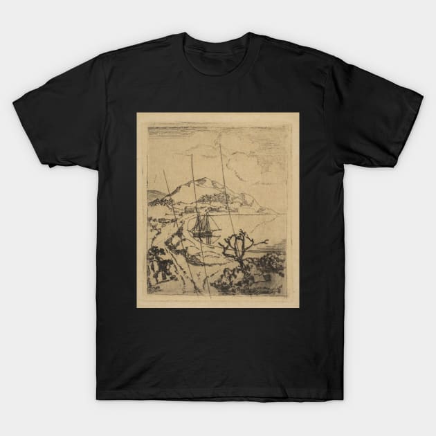 Greek Landscape T-Shirt by EdgarDegas